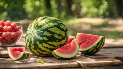 介休吃瓜视频图片高清,高清图片下的夏日街头风情